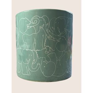 🐘 VTG NAUGHTY ELEPHANTS ORGY ANIMATES TAYLOR + NG TEAL SAN FRANCISCO 1979 MUG